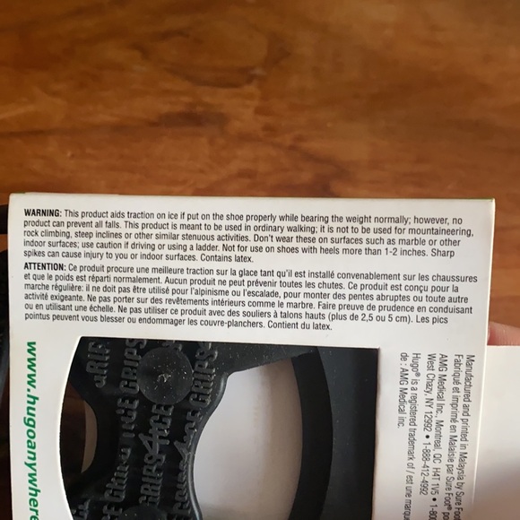 NWT Traction Cleats/Ice Grips with plastic cleat - Picture 6 of 7